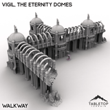 Tabletop Terrain Terrain Walkway / 28/32mm Vigil, the Eternity Domes