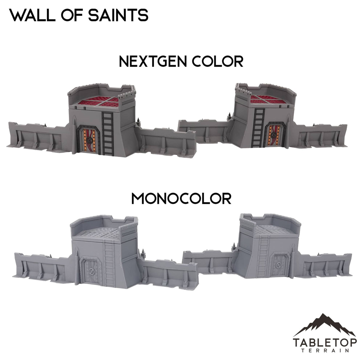 Tabletop Terrain Terrain Wall of Saints