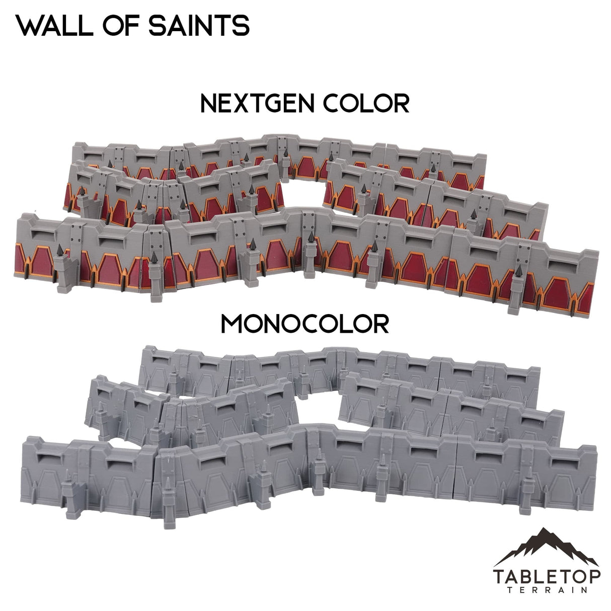 Tabletop Terrain Terrain Wall of Saints
