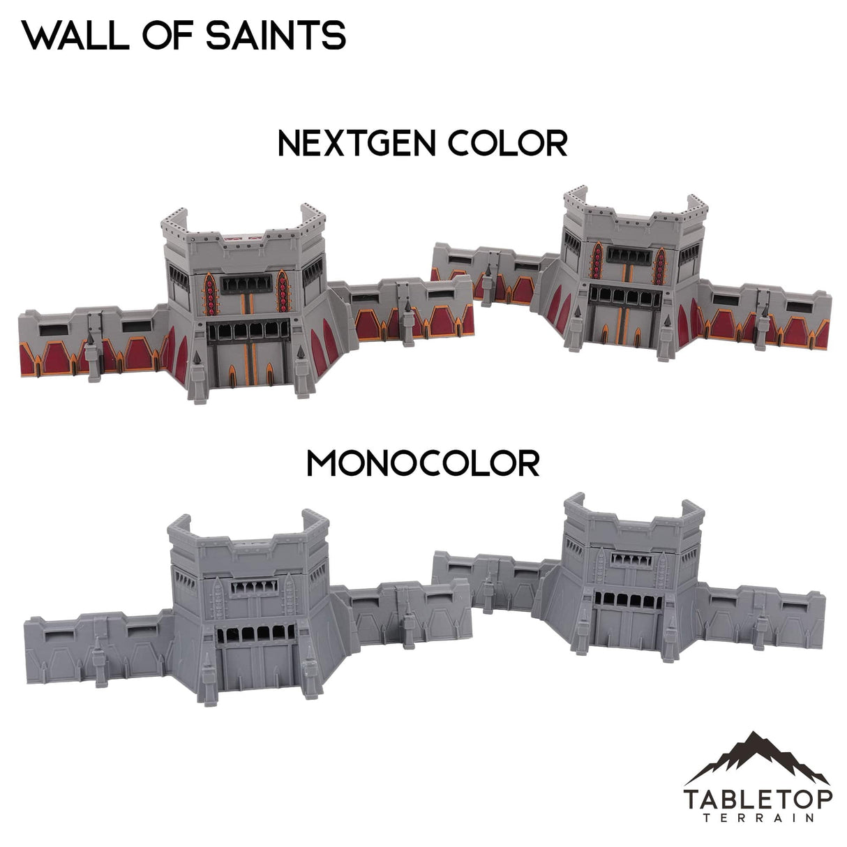 Tabletop Terrain Terrain Wall of Saints