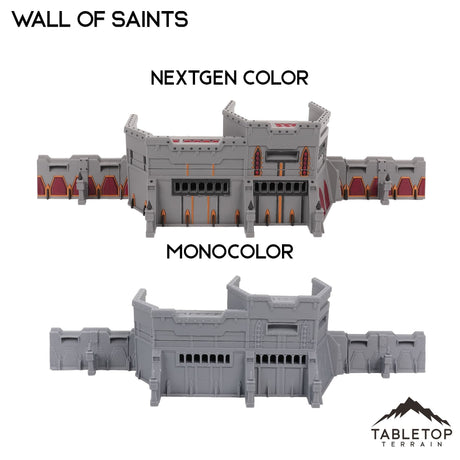 Tabletop Terrain Terrain Wall of Saints Hybrid Bunker