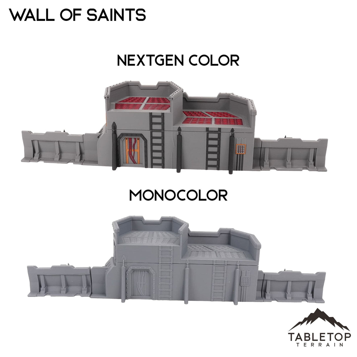 Tabletop Terrain Terrain Wall of Saints Hybrid Bunker