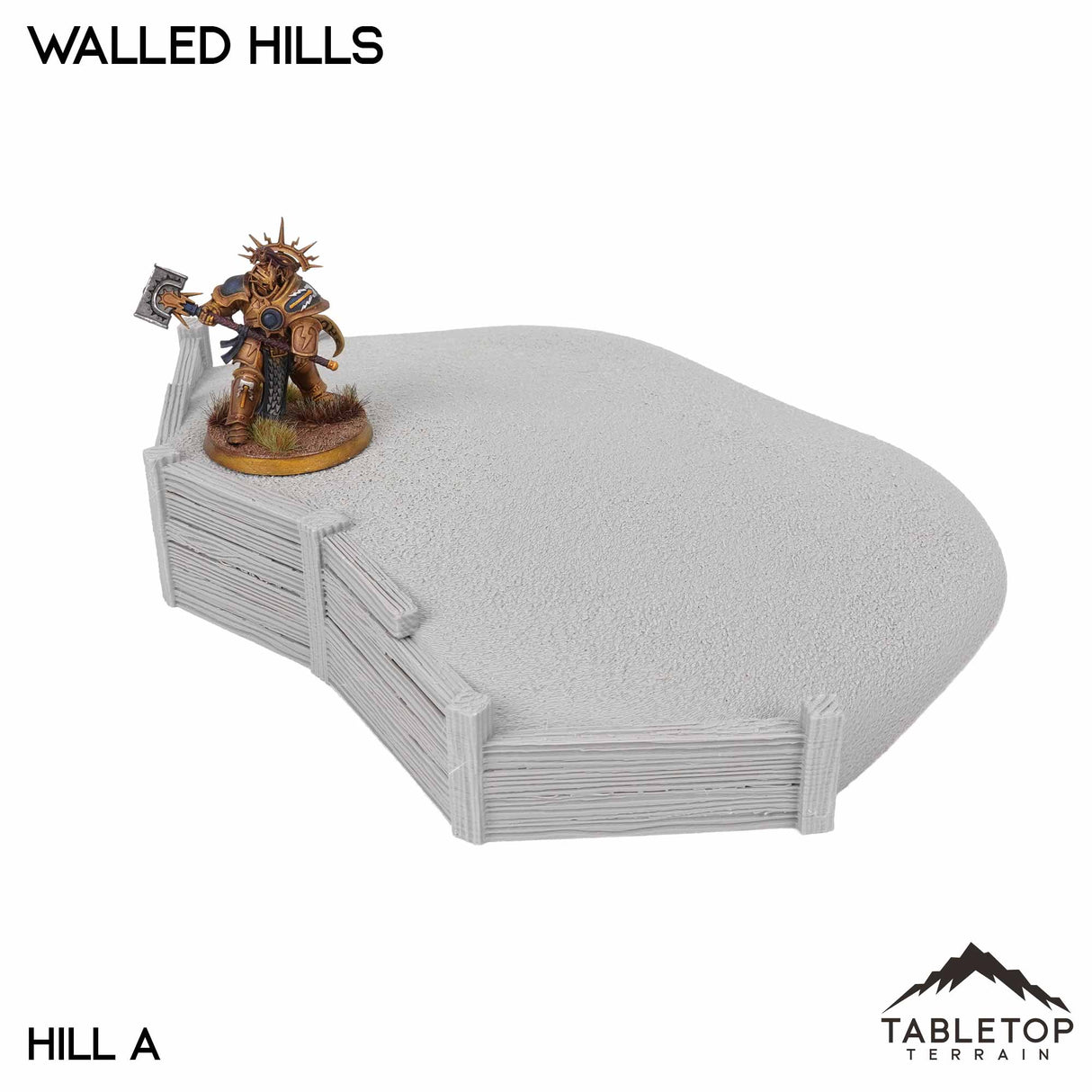 Tabletop Terrain Terrain Walled Hills Wargaming Hills