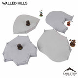 Tabletop Terrain Terrain Walled Hills Wargaming Hills