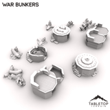 Tabletop Terrain Terrain War Bunkers