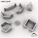 Tabletop Terrain Terrain War Camp - Kingdom of Saxonia