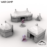 Tabletop Terrain Terrain War Camp - Kingdom of Saxonia