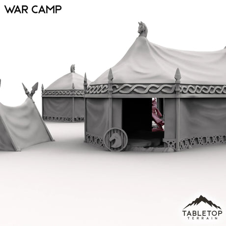 Tabletop Terrain Terrain War Camp - Kingdom of Saxonia