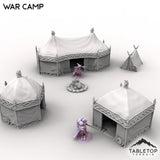 Tabletop Terrain Terrain War Camp - Kingdom of Saxonia