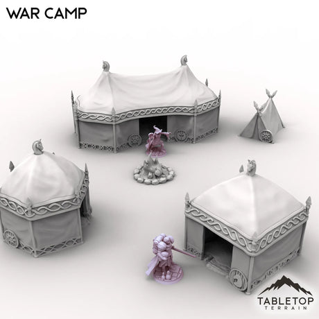 Tabletop Terrain Terrain War Camp - Kingdom of Saxonia