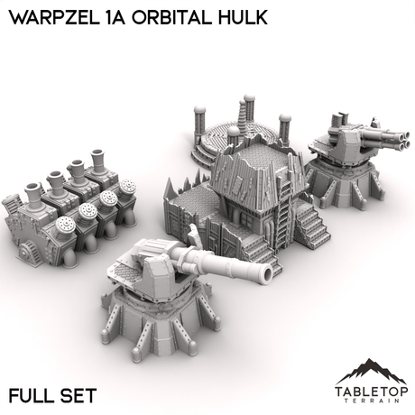 Tabletop Terrain Terrain Warpzel 1A Orbital Hulk