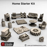 Tabletop Terrain Terrain Wasteworld Home Starter Kit - Apocalyptic Terrain