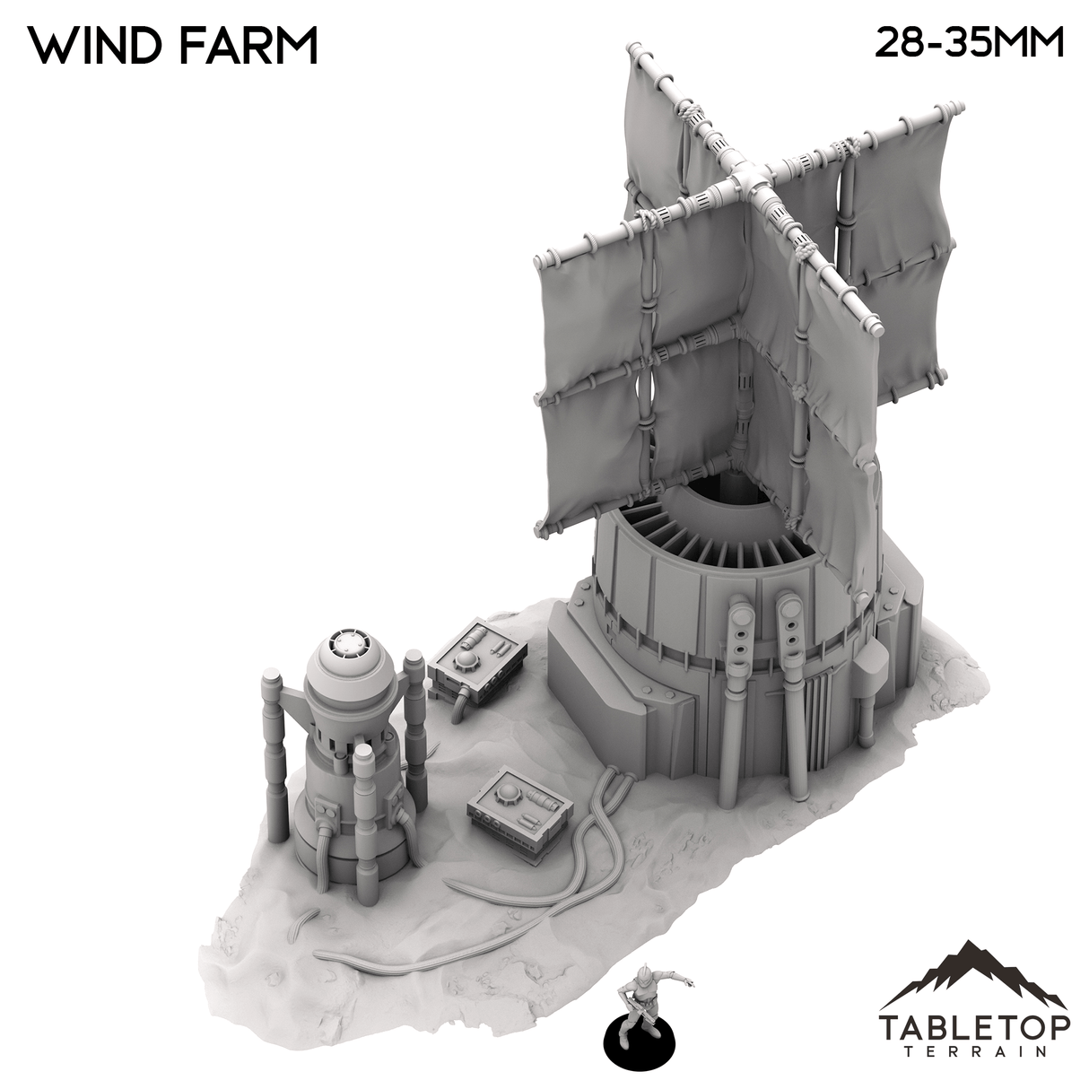 Tabletop Terrain Terrain Wind Farm