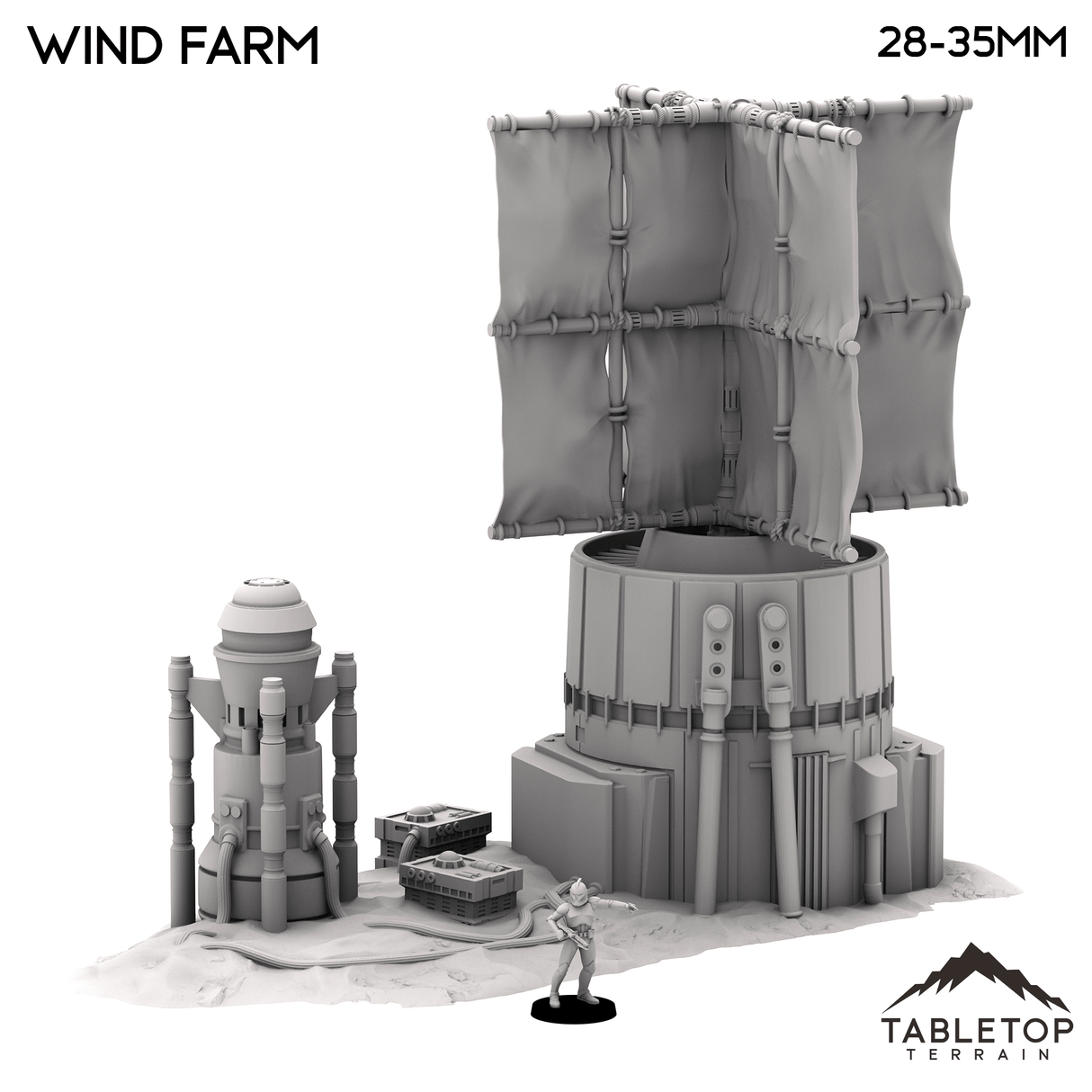 Tabletop Terrain Terrain Wind Farm