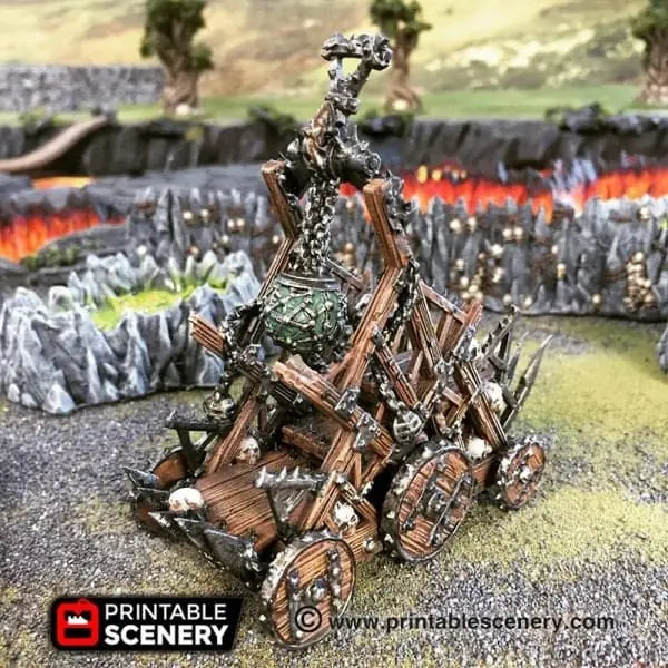 Tabletop Terrain Terrain Woe Bringer Catapult - Siege Engine
