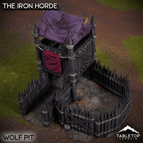 Tabletop Terrain Terrain Wolf Pit / 32mm The Iron Horde