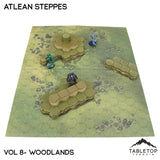 Tabletop Terrain Terrain Woodlands Compatible Map Hill Sets - Atlean Steppes