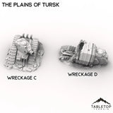 Tabletop Terrain Terrain Wreckage C / 32mm The Plains of Tursk