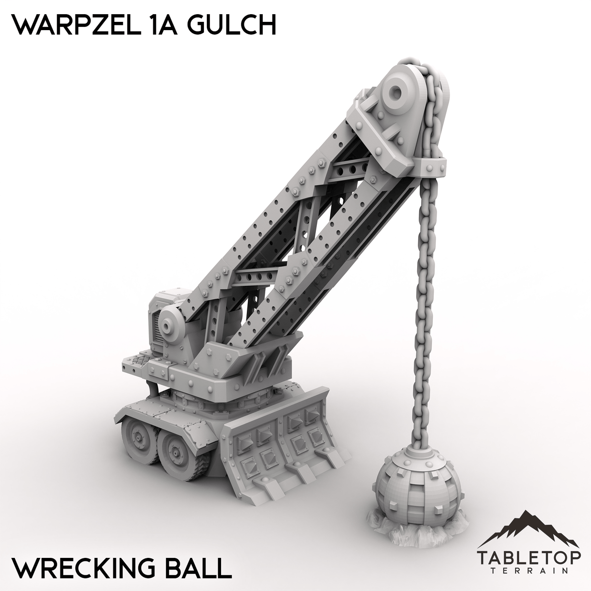 Tabletop Terrain Terrain Wrecking Ball / 32mm Warpzel 1A Gulch