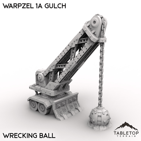 Tabletop Terrain Terrain Wrecking Ball / 32mm Warpzel 1A Gulch