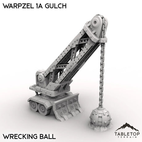 Tabletop Terrain Terrain Wrecking Ball / 32mm Warpzel 1A Gulch