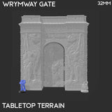 Tabletop Terrain Terrain Wrymway Gate - Rise of the Halflings - Fantasy Terrain