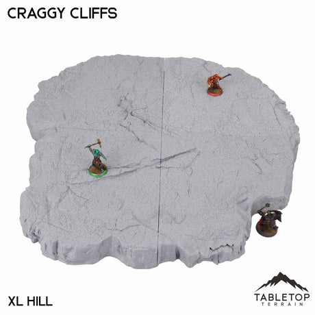 Tabletop Terrain Terrain XL Hill Craggy Cliffs Wargaming Hills