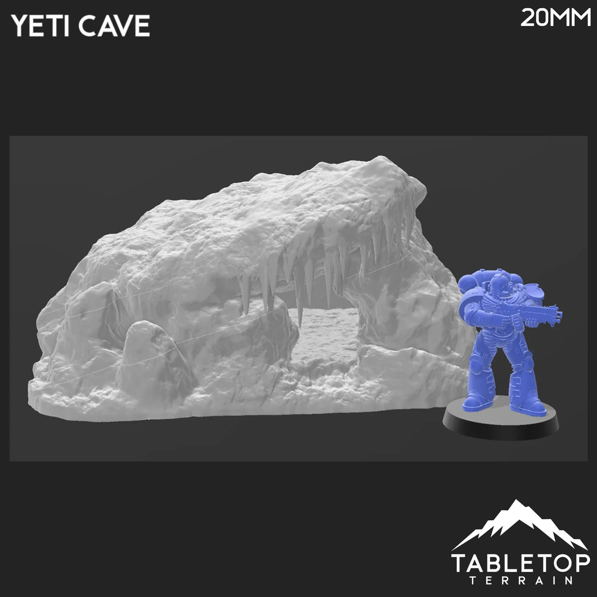 Tabletop Terrain Terrain Yeti Cave