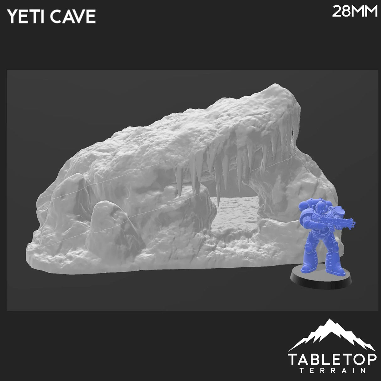 Tabletop Terrain Terrain Yeti Cave