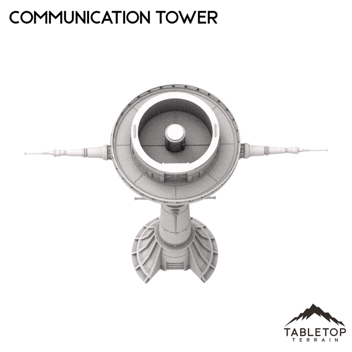 Tabletop Terrain Tower Communication Tower
