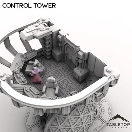 Tabletop Terrain Tower Control Tower