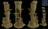 Tabletop Terrain Tower Corrupted Lookout Tower