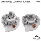 Tabletop Terrain Tower Corrupted Lookout Tower