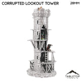 Tabletop Terrain Tower Corrupted Lookout Tower
