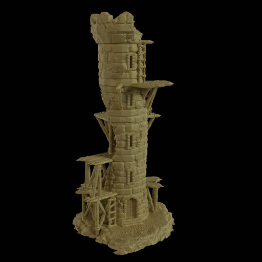 Tabletop Terrain Tower Corrupted Lookout Tower Tabletop Terrain