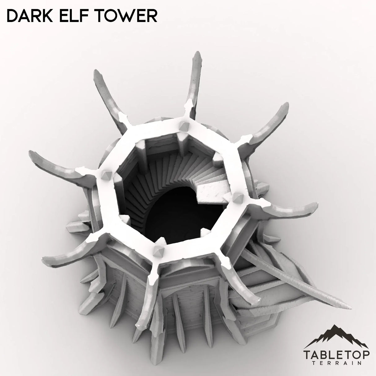 Tabletop Terrain Tower Dark Elf Tower