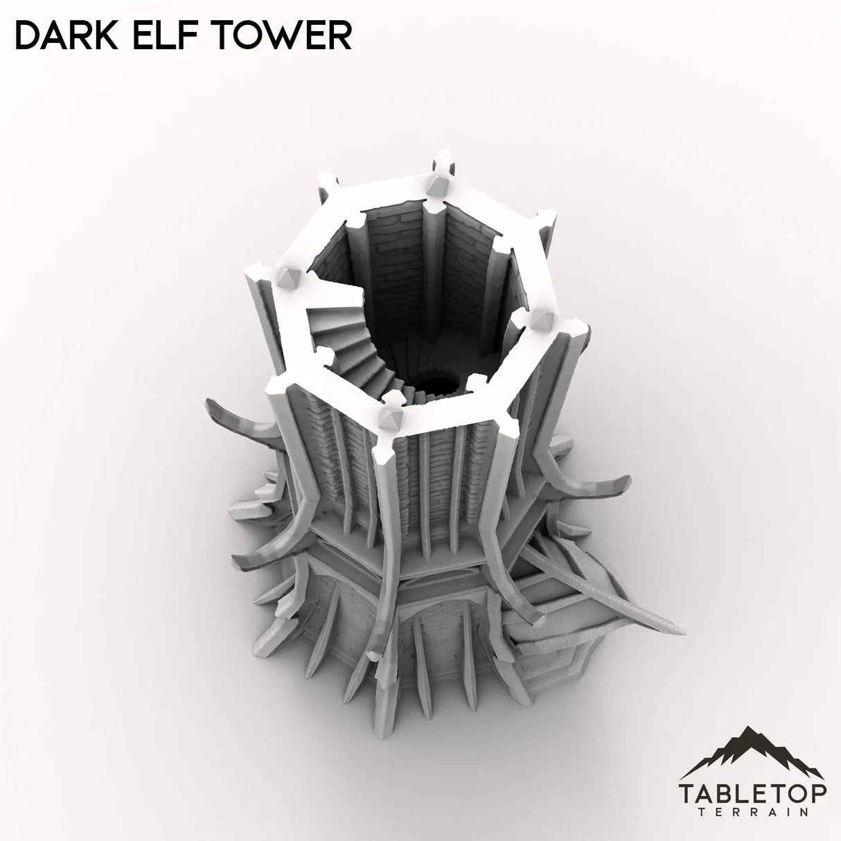 Tabletop Terrain Tower Dark Elf Tower