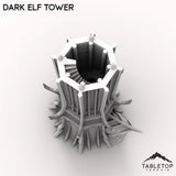 Tabletop Terrain Tower Dark Elf Tower