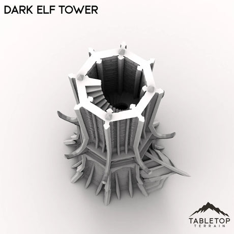 Tabletop Terrain Tower Dark Elf Tower