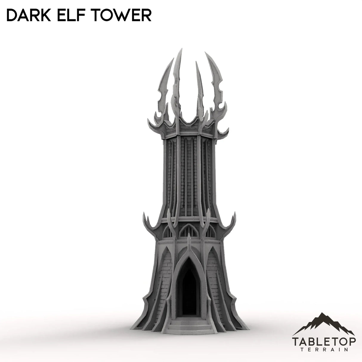 Tabletop Terrain Tower Dark Elf Tower