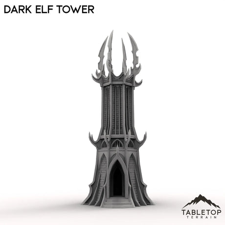 Tabletop Terrain Tower Dark Elf Tower