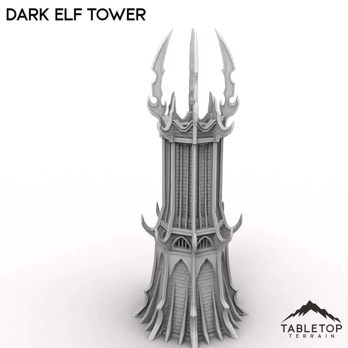 Tabletop Terrain Tower Dark Elf Tower