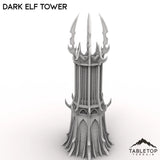 Tabletop Terrain Tower Dark Elf Tower