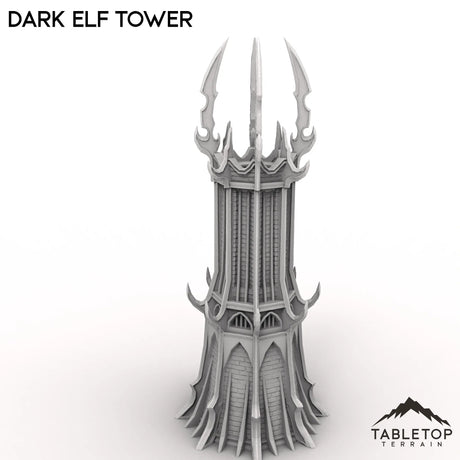 Tabletop Terrain Tower Dark Elf Tower