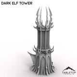 Tabletop Terrain Tower Dark Elf Tower