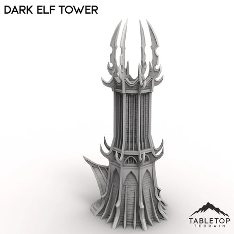 Tabletop Terrain Tower Dark Elf Tower