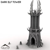 Tabletop Terrain Tower Dark Elf Tower