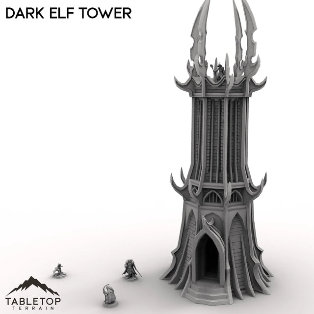 Tabletop Terrain Tower Dark Elf Tower