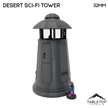 Tabletop Terrain Tower Desert Sci-Fi Tower - Star Wars Legion Tower