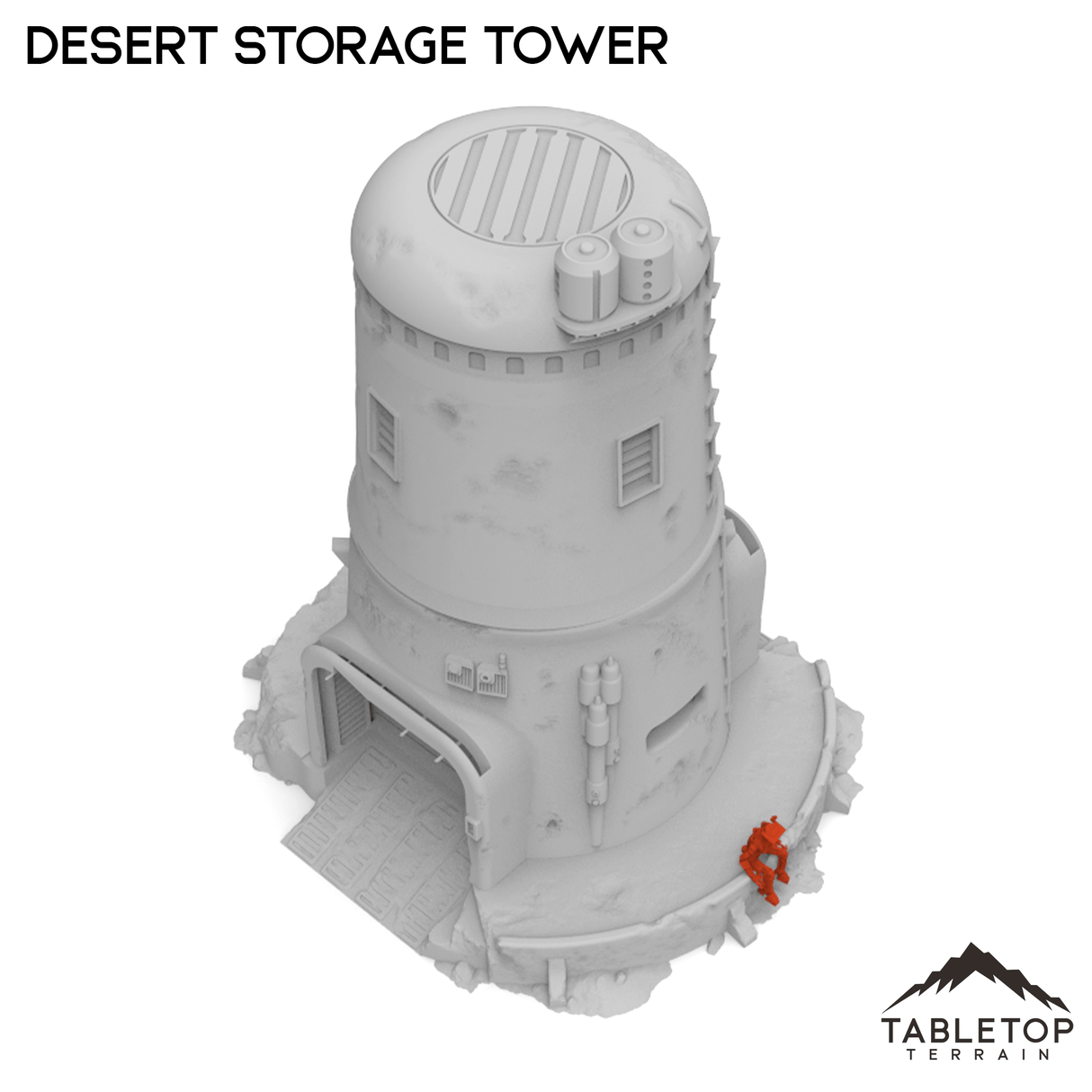 Tabletop Terrain Tower Desert Storage Tower